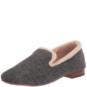 Trotters Women's Glory Loafer, Grey Felt, 9.5 Wide
